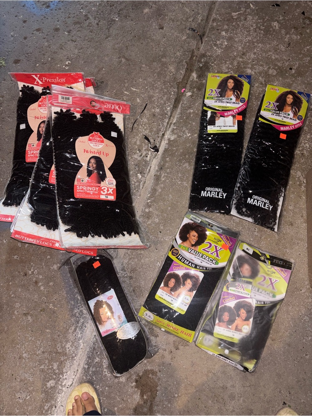 1B Hair Twist Bundle